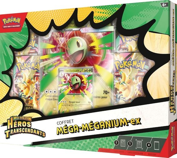 Pokémon: Mega Evolution Box – Transcendent Heroes – Mega Meganium-ex ...