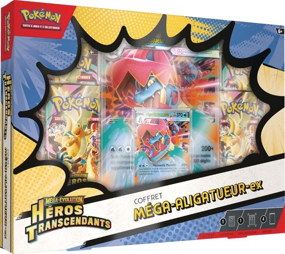 Pokémon: Mega Evolution Set – Transcendent Heroes – Mega Alligator-ex ...