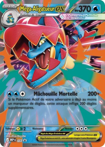 Pokémon: Mega Evolution Set – Transcendent Heroes – Mega Alligator-ex ...