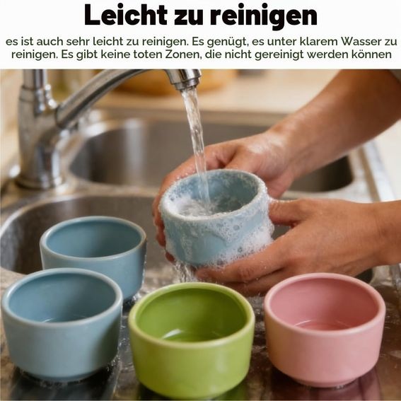 LATRAT Sada 3 keramických misek pro křečky, misky pro křečky a malá zvířata, příslušenství pro
