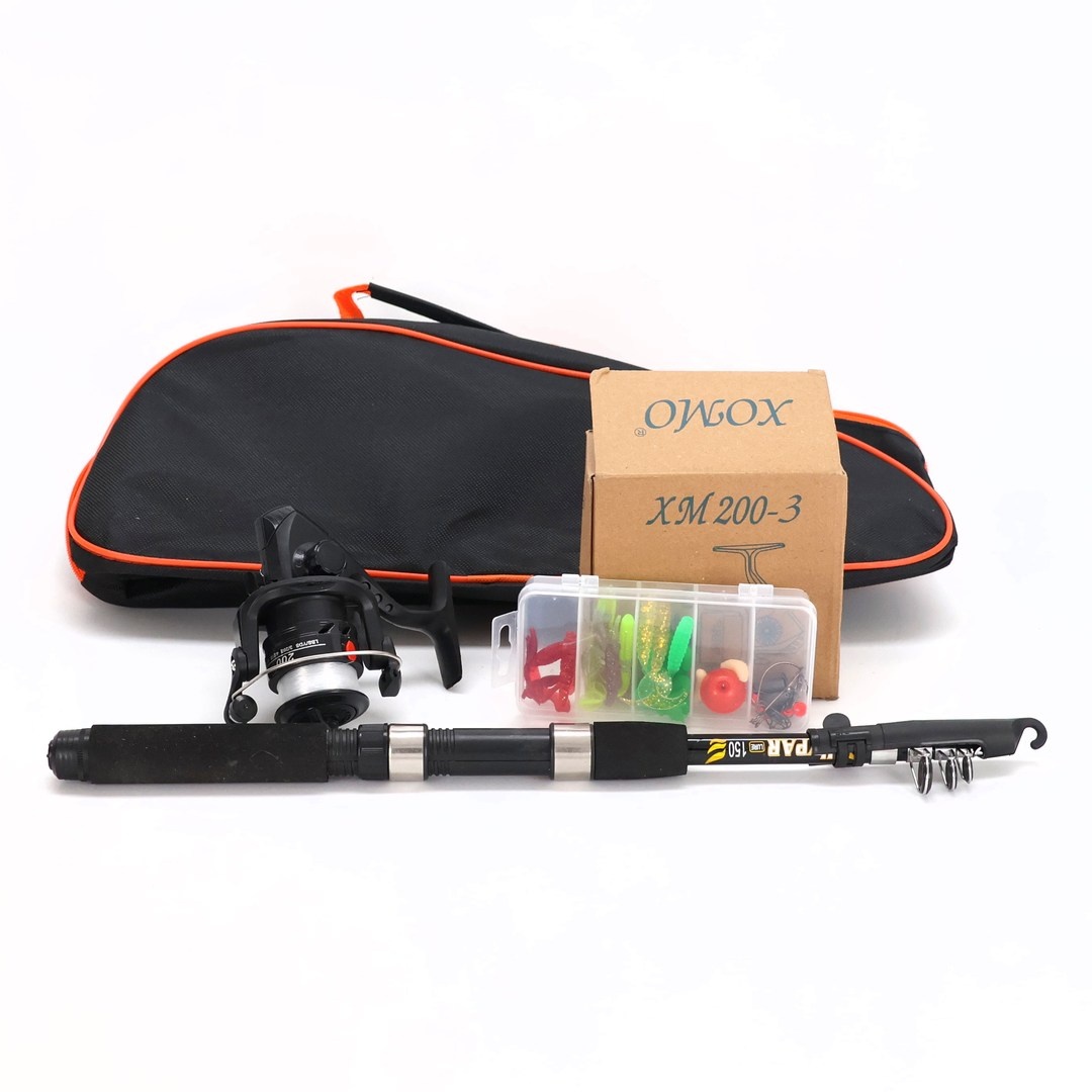 Rybářský prut GOMETY s návnadami
