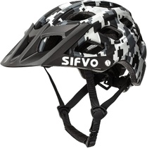 Dětská helma Sifvo SF-01 černo-bílá