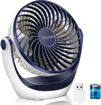 Stolní ventilátor Ocoopa D602GT. modrý