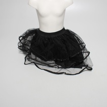 Černá sukně z polyesteru Shein 