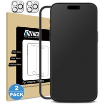 Tvrzená skleněná fólie Mothca Matte pro iPhone 15 pro [2+2…