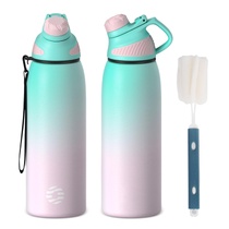 Láhev na pití Fjbottle 1000ml modrorůžová