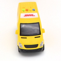 Auto Brigamo DHL žlté, 21cm