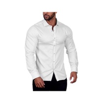 Pánská košile Coofandy XL bílá
