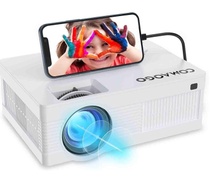 Projektor Comaogo Full HD 1080P, biely