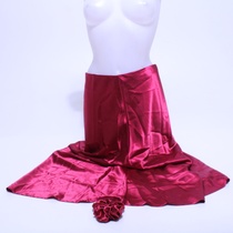 Dámska sukňa Alcea Rosea burgundy L