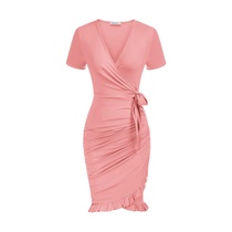 Dámske šaty LIUMILAC ružové, vel. XL