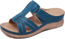 Dámske sandále SMajong farba modrá 38