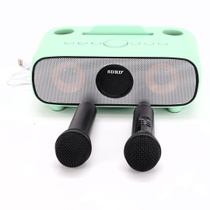 Bluetooth karaoke se 2 mikrofony DLARA 