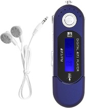 MP3 přehrávač DeWin Modrý USB