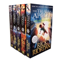 Rick Riordan Trials of Apollo Collection 5 Book Set (Skrytý…