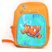 Dětský batoh s rybičkami oranžový