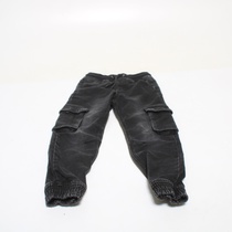 Chlapecké kalhoty F&F , černé, vel. 128