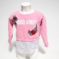 Dětská mikina růžová bavlna