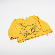 Dětské žluté tričko vel. 80 (9-12 měsíců)	