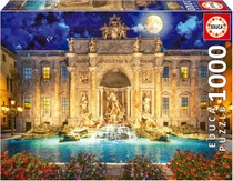 Educa - Puzzle 1000 dílků pro dospělé | Fontána di Trevi,…