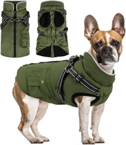 Woiil Dog Coat Zimná bunda pre psa zelená L