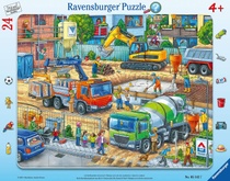 Detské puzzle Na stavbe sa deje Ravensburger