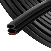 Černá těsnící páska samolepicí 10 mm x 10 mm pro dveře Okna…