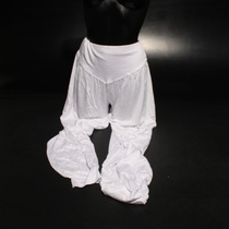 Dámské fitness bílé kalhoty Meshikaier