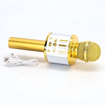 Karaoke mikrofón MicQutr MC18 zlatý