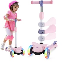 Dětská koloběžka Wheelive, růžová
