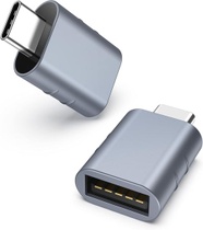 Syntech adaptér USB-C na USB, 2 adaptéry USB-C samec na USB…