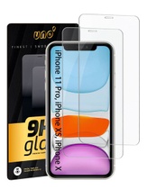2 balenia chránič obrazovky pre iPhone 11 Pro, iPhone XS,