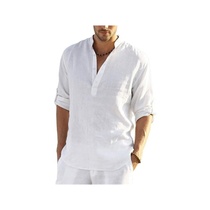 Pánská košile Coofandy 2XL bílá