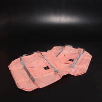 Cestovná taška skladacia ružová 2 ks