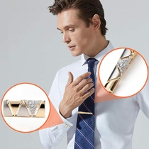 Spona na kravatu BagTu zlatá