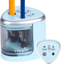 tenwin elektrický ořezávátko na tužky, ořezávátko na…
