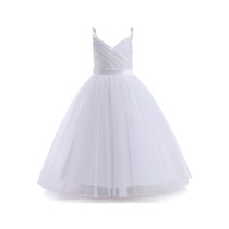 Dívčí plesové šaty TTYAOVO bílé vel. 140