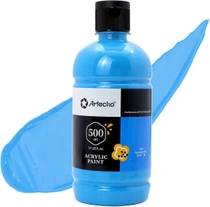 Akrylová barva Artecho Blankytně modrá 500 ml, voděodolná a…