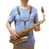 Popruh na saxofón Adorence ‎SaxStrap, hnedý