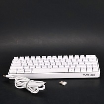 Bluetooth klávesnica TMKB T63 biela