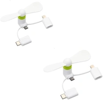 USB ventilátory, telefónne ventilátory, 2 PCS mini…