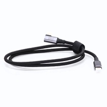 Kábel Cablecc USB C 80 cm čierny