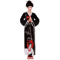 GEJŠA (kimono, pásek, hůlky) - (L)