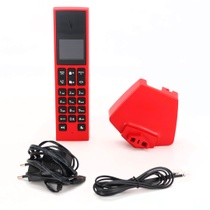 Bezdrôtový telefón Philips M350 červený