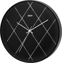 Nástěnné hodiny Unity UNSW146, černé