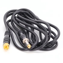 Audio kabel ‎ALKIMIA, černý, 2,5m