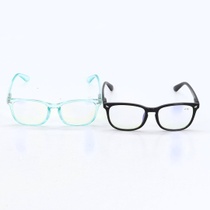 Brýle HEEYYOK modré, černé +1,00