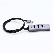 USB adaptér Aceele šedý 100 cm