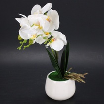 Umělá dekorace Asvert orchidej