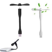 2 ks mini USB ventilátor, ventilátor s flexibilním krkem,…